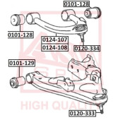 Опора шаровая верхняя 0120-334 <b>ASVA 0120334</b>