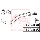 Стойка стабилизатора <b>ASVA 0123034</b>