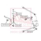 Стойка стабилизатора <b>ASVA 0123502</b>