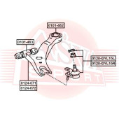 Рычаг передний нижний правый <b>ASVA 0124071</b>