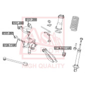 Рычаг независимой подвески колеса, подвеска колеса <b>ASVA 0125110</b>