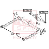 Сайлентблок, рычаг независимой подвески колеса <b>ASVA 0201112</b>