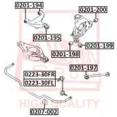 Сайлентблок, рычаг независимой подвески колеса <b>ASVA 0201194</b>