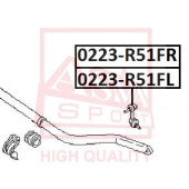 Стойка стабилизатора <b>ASVA 0223R51FR</b>
