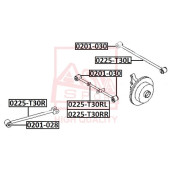Рычаг независимой подвески колеса, подвеска колеса <b>ASVA 0225T30R</b>