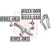 Стойка стабилизатора <b>ASVA 0323009</b>
