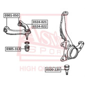Рычаг независимой подвески колеса, подвеска колеса <b>ASVA 0324022</b>