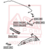 Рычаг независимой подвески колеса, подвеска колеса <b>ASVA 0325CRV</b>