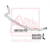 Втулка, стабилизатор <b>ASVA 0407015</b>