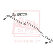 Втулка, стабилизатор <b>ASVA 0407737</b>