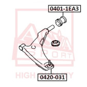 Опора шаровая <b>ASVA 0420031</b>