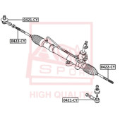 Наконечник поперечной рулевой тяги <b>ASVA 0421CY</b>