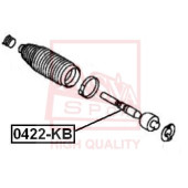 Тяга рулевая / шарнир осевой <b>ASVA 0422KB</b>