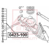 Стойка стабилизатора <b>ASVA 0423100</b>