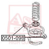 Подвеска, рычаг независимой подвески колеса <b>ASVA 0501098</b>