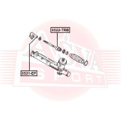 Наконечник поперечной рулевой тяги <b>ASVA 0521EP</b>