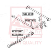 Рычаг независимой подвески колеса, подвеска колеса <b>ASVA 0525GFR1</b>