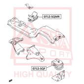Опора двигателя <b>ASVA 0712SQF</b>