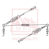 Наконечник поперечной рулевой тяги <b>ASVA 0721RH</b>