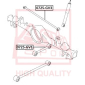 Рычаг независимой подвески колеса, подвеска колеса <b>ASVA 0725GV1</b>