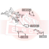 Тяга задняя <b>ASVA 0825W10R</b>