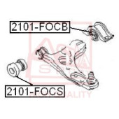 Сайлентблок, рычаг независимой подвески колеса <b>ASVA 2101FOCB</b>