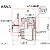 Шрус внешний | прав/лев | <b>ASVA AD-004A45</b>