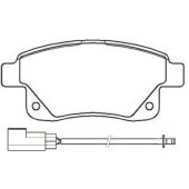 Комплект тормозных колодок, дисковый тормоз <b>ASVA AKD0046</b>