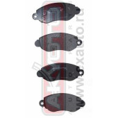 Колодки тормозные передние дисковые <b>ASVA AKD0164</b>