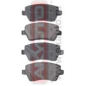 Колодки тормозные дисковые передние <b>ASVA AKD02102</b>