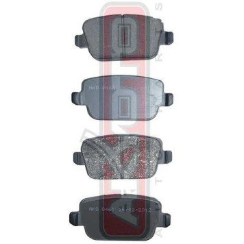 Колодки тормозные задние дисковые <b>ASVA AKD0461</b>-1