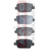 Колодки тормозные задние дисковые <b>ASVA AKD0461</b>