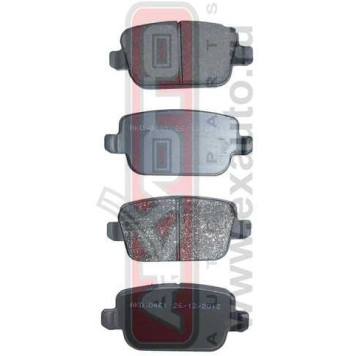 Колодки тормозные задние дисковые <b>ASVA AKD0461</b>