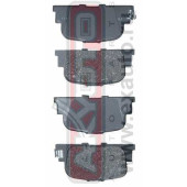 Колодки тормозные дисковые задние <b>ASVA AKD0510</b>