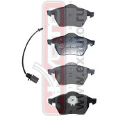 Колодки тормозные передние дисковые <b>ASVA AKD1029</b>