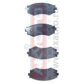 Колодки тормозные дисковые передние <b>ASVA AKD1105</b>