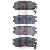 Колодки тормозные дисковые задние <b>ASVA AKD1152</b>