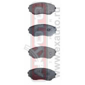 Колодки тормозные дисковые передние <b>ASVA AKD1191</b>