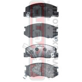 Колодки тормозные дисковые передние <b>ASVA AKD1198</b>