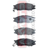 Колодки тормозные дисковые передние <b>ASVA AKD1210</b>