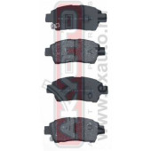 Колодки тормозные дисковые передние <b>ASVA AKD1211</b>