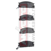 Колодки тормозные дисковые передние <b>ASVA AKD1218</b>