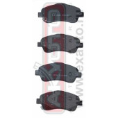 Колодки тормозные дисковые передние <b>ASVA AKD1233</b>