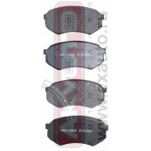 Колодки тормозные передние дисковые <b>ASVA AKD12462</b>