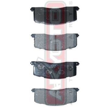 Колодки тормозные дисковые задние <b>ASVA AKD1274</b>-1