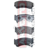 Колодки тормозные дисковые передние <b>ASVA AKD1289</b>