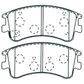 Комплект тормозных колодок, дисковый тормоз <b>ASVA AKD1290</b>