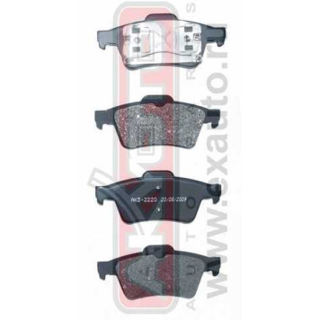 Колодки тормозные передние дисковые FOCUS 2004-,' <b>ASVA AKD2220</b>