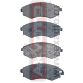 Колодки тормозные дисковые передние <b>ASVA AKD2245</b>