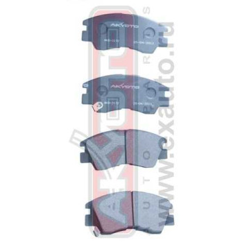 Колодки тормозные дисковые передние <b>ASVA AKD3172</b>